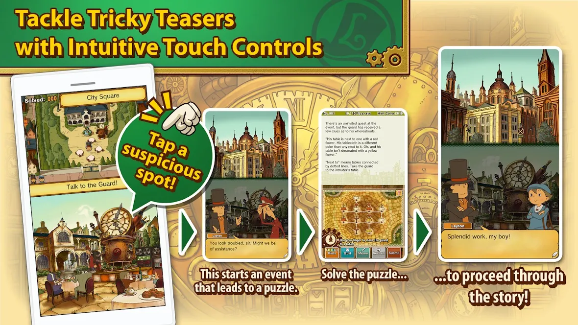Layton: Unwound Future in HD [мод: полная версия] Screenshot 3