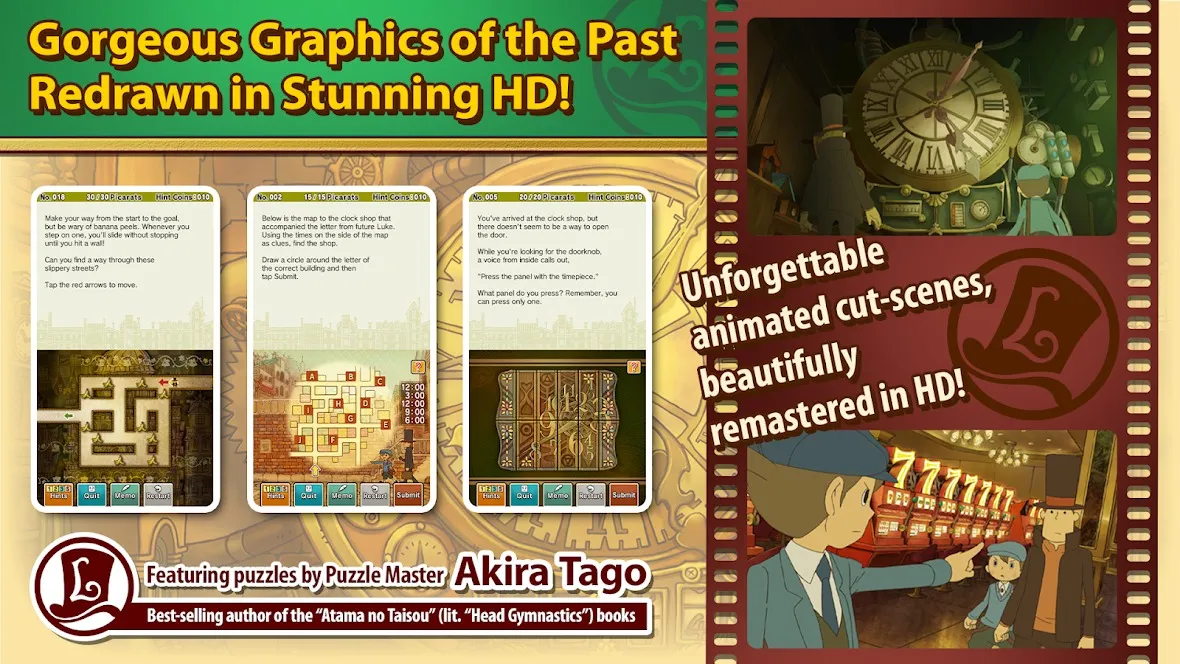 Layton: Unwound Future in HD [мод: полная версия] Screenshot 5