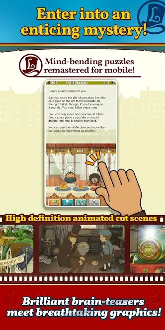 Layton: Pandora's Box in HD [мод: полная версия] Screenshot 3