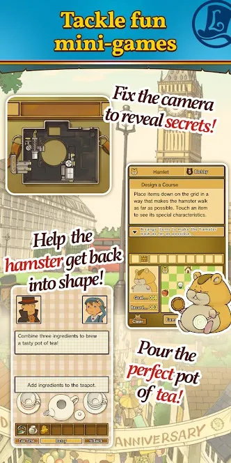 Layton: Pandora's Box in HD [мод: полная версия] Screenshot 4