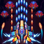 Скачать Galaxiga: классический шутер [мод: меню] на Андроид