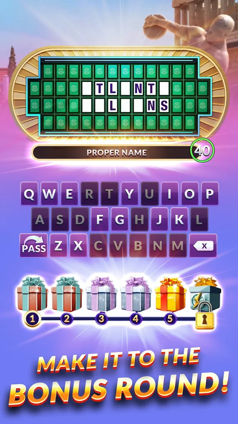 Wheel of Fortune: TV Game v4.8.3 APK Мод (Меню, Лёгкая победа) Screenshot 4