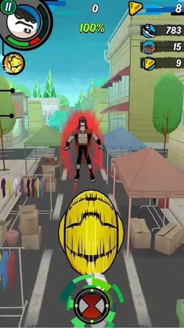 Бен 10: На полной скорости [мод: много денег] Screenshot 3