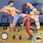 Скачать Gym Heros: Fighting Game [мод: меню] на Андроид