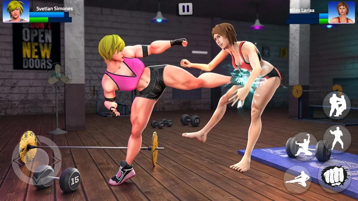 Gym Heros: Fighting Game [мод: меню] Screenshot 3