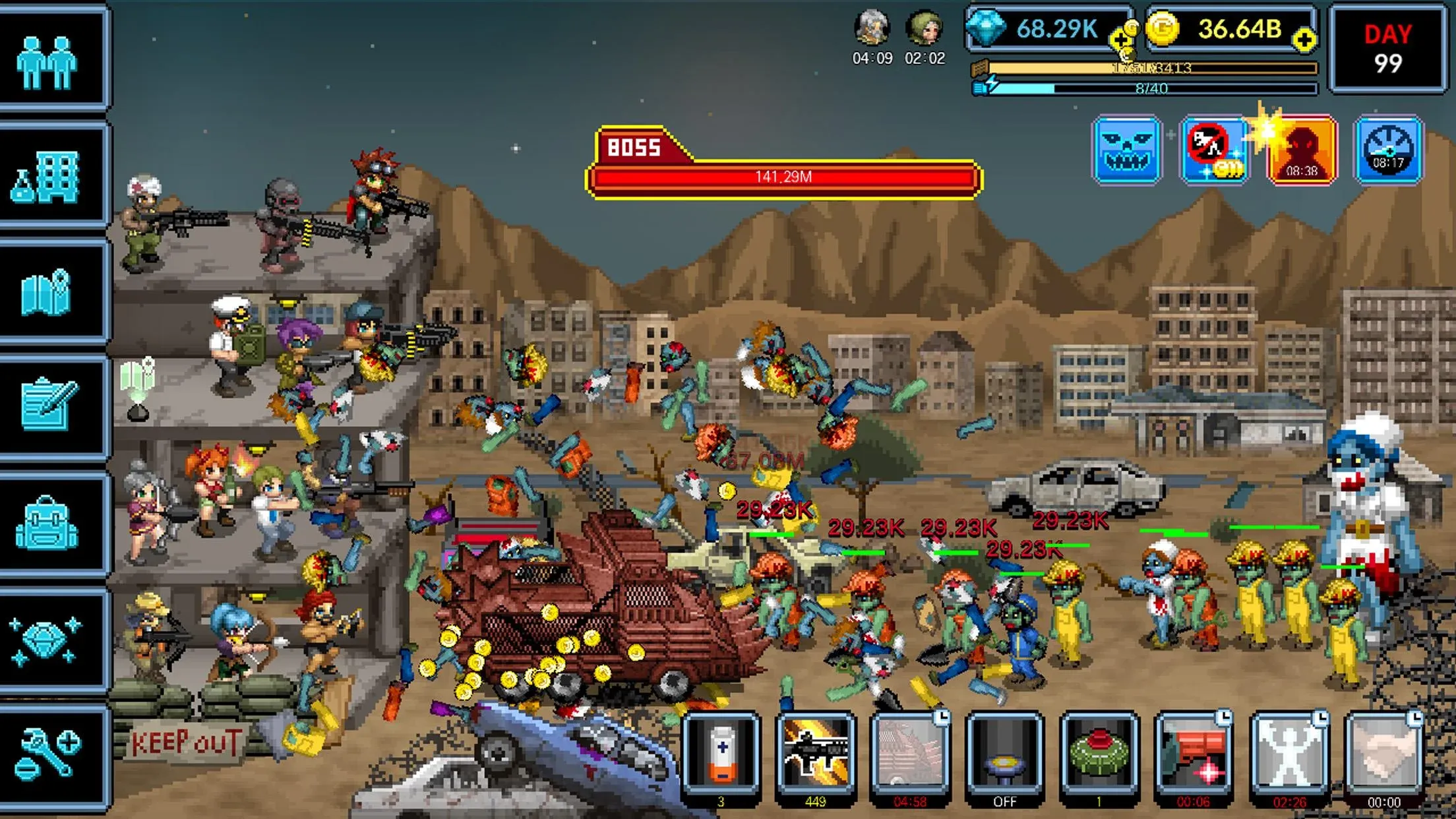 200 DAYS Зомби апокалипсис v1.1.18 APK Мод (Бесплатные улучшения) Screenshot 1