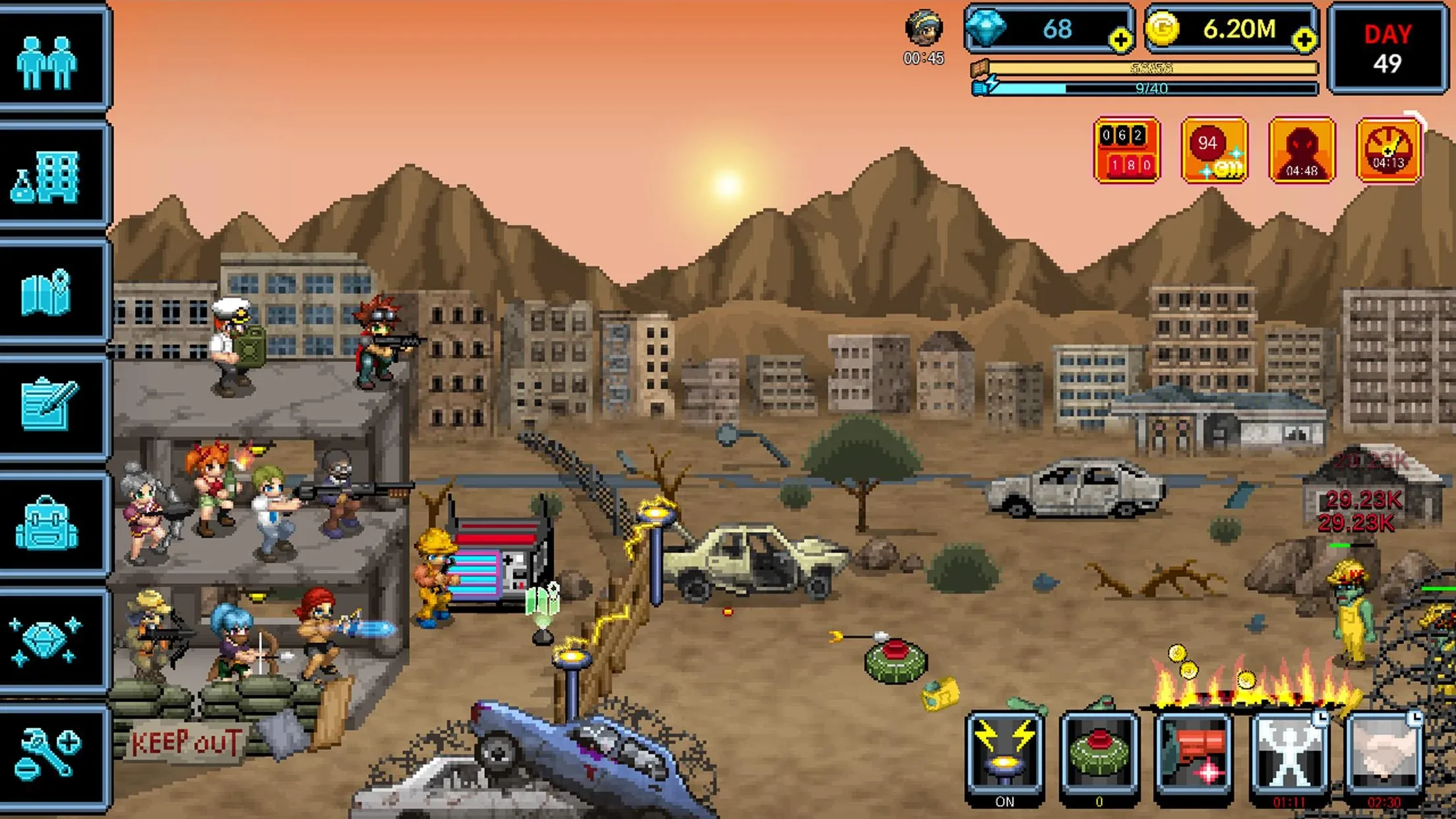 200 DAYS Зомби апокалипсис v1.1.18 APK Мод (Бесплатные улучшения) Screenshot 3