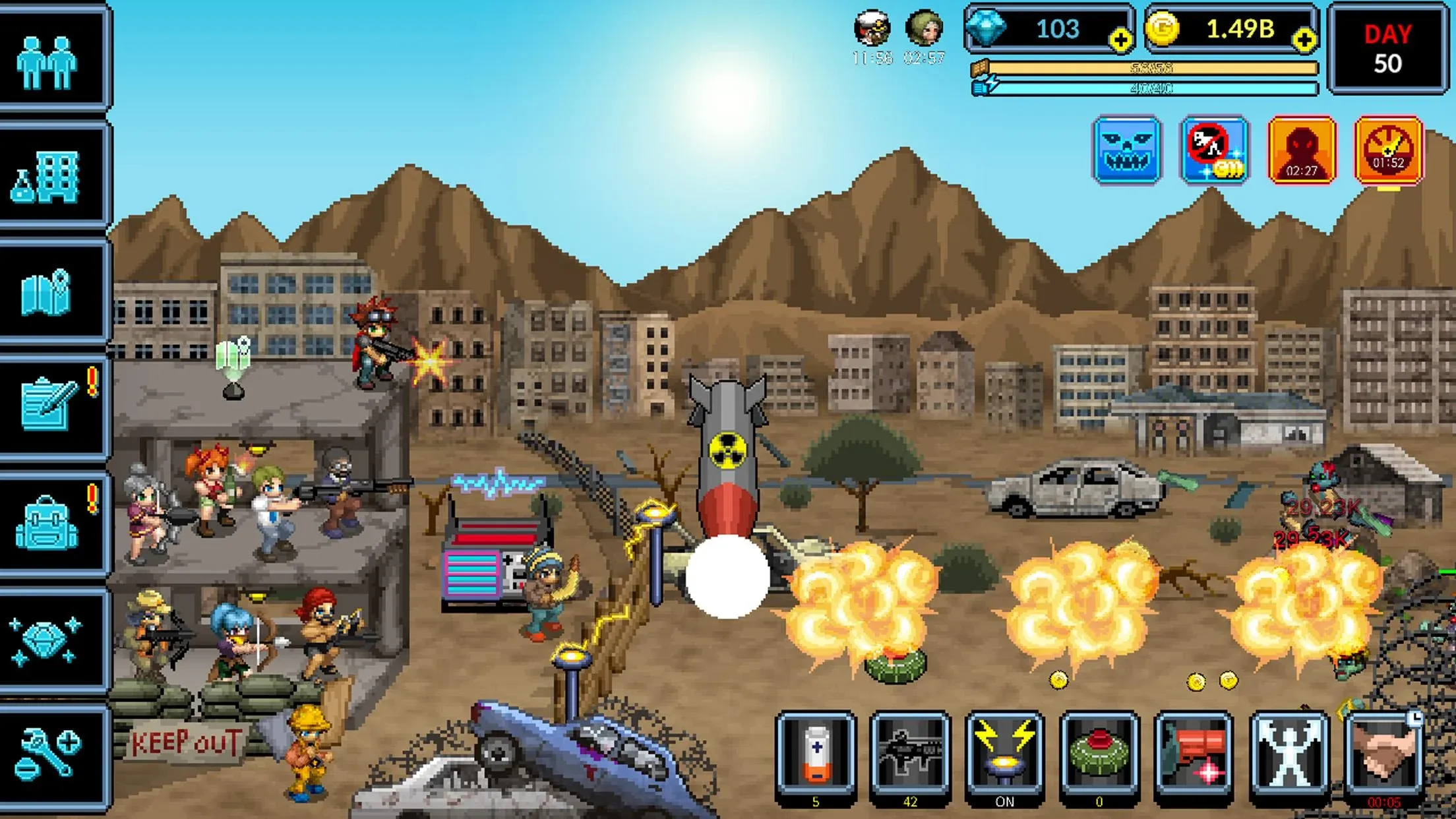 200 DAYS Зомби апокалипсис v1.1.18 APK Мод (Бесплатные улучшения) Screenshot 4