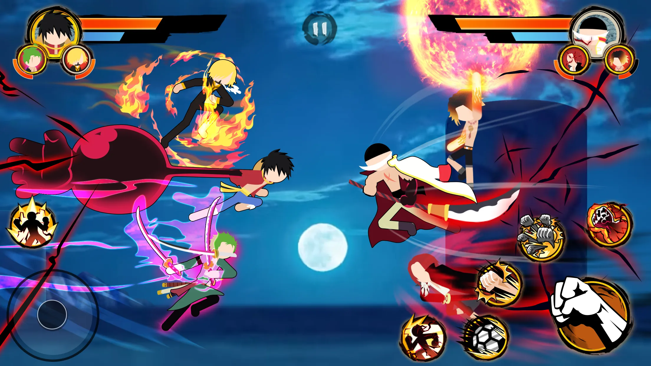 Stick Pirates Fight v6.6 APK Мод (Много денег) Screenshot 2 Stick Pirates Fight v6.6 APK Мод (Много денег) Screenshot 2