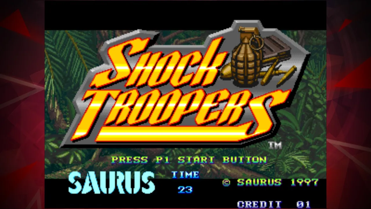 SHOCK TROOPERS ACA NEOGEO [мод: полная версия] Screenshot 1