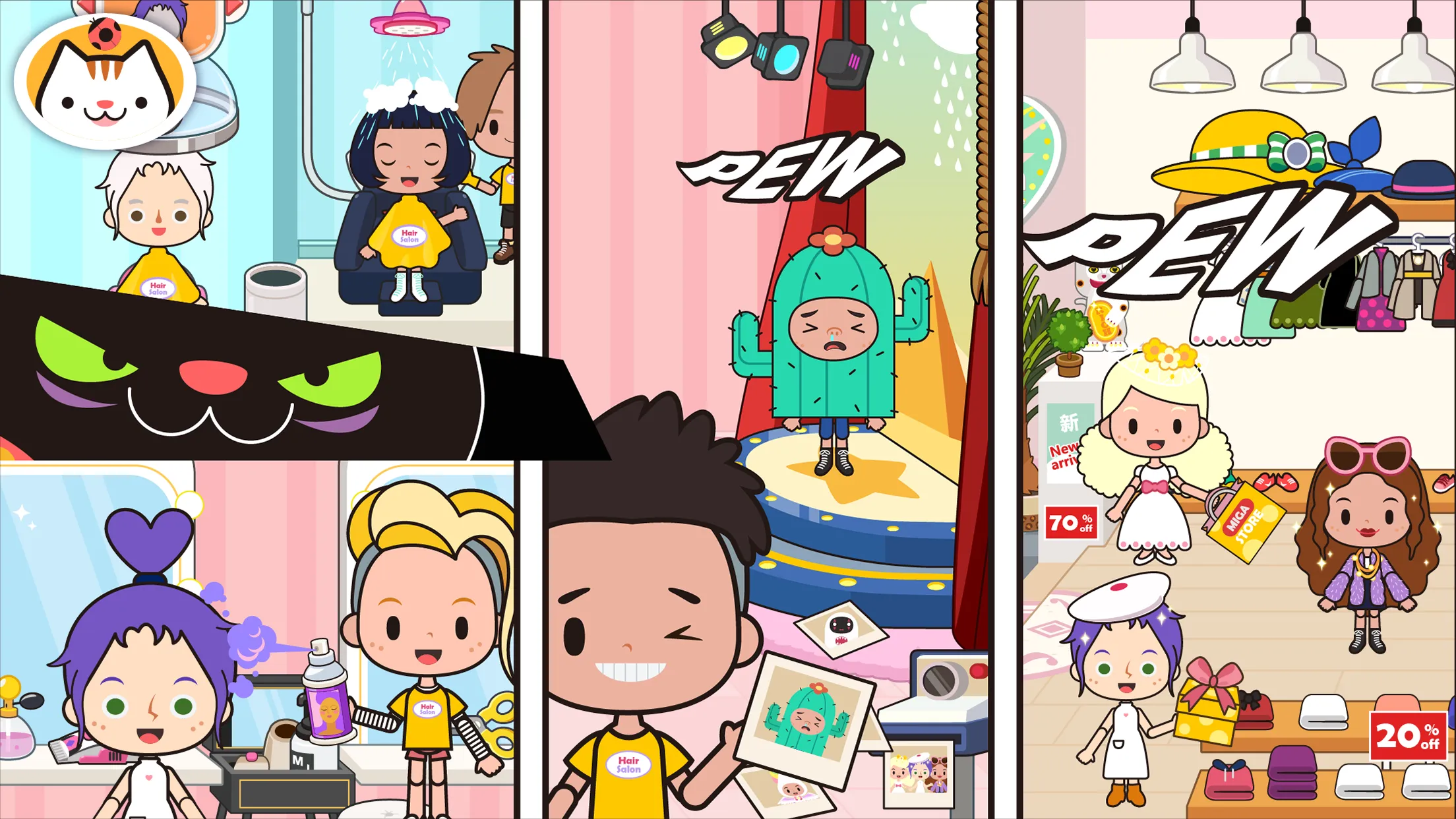 Мой город - Miga Town v1.12 APK Мод (Всё открыто) Screenshot 3