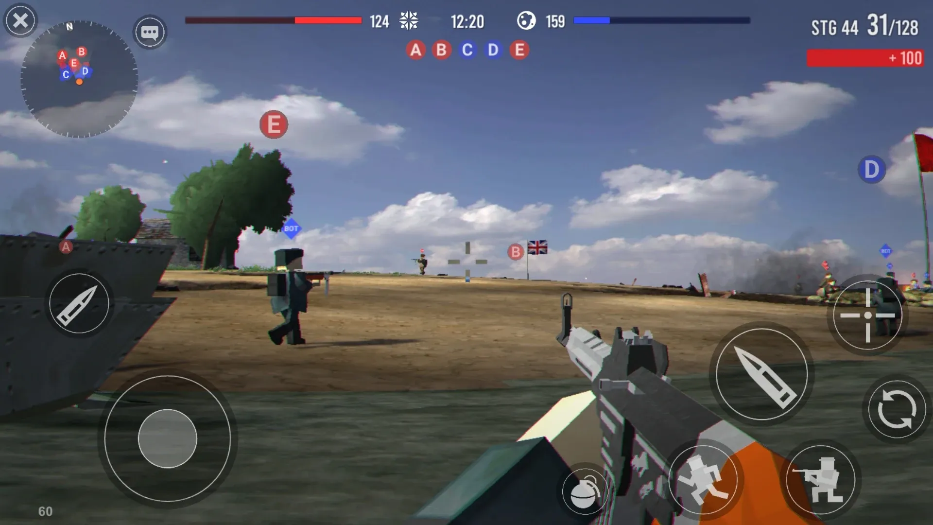 Polyfield v26.15.00 APK Мод (Бесконечные боеприпасы) Screenshot 1 Polyfield v26.15.00 APK Мод (Бесконечные боеприпасы) Screenshot 1