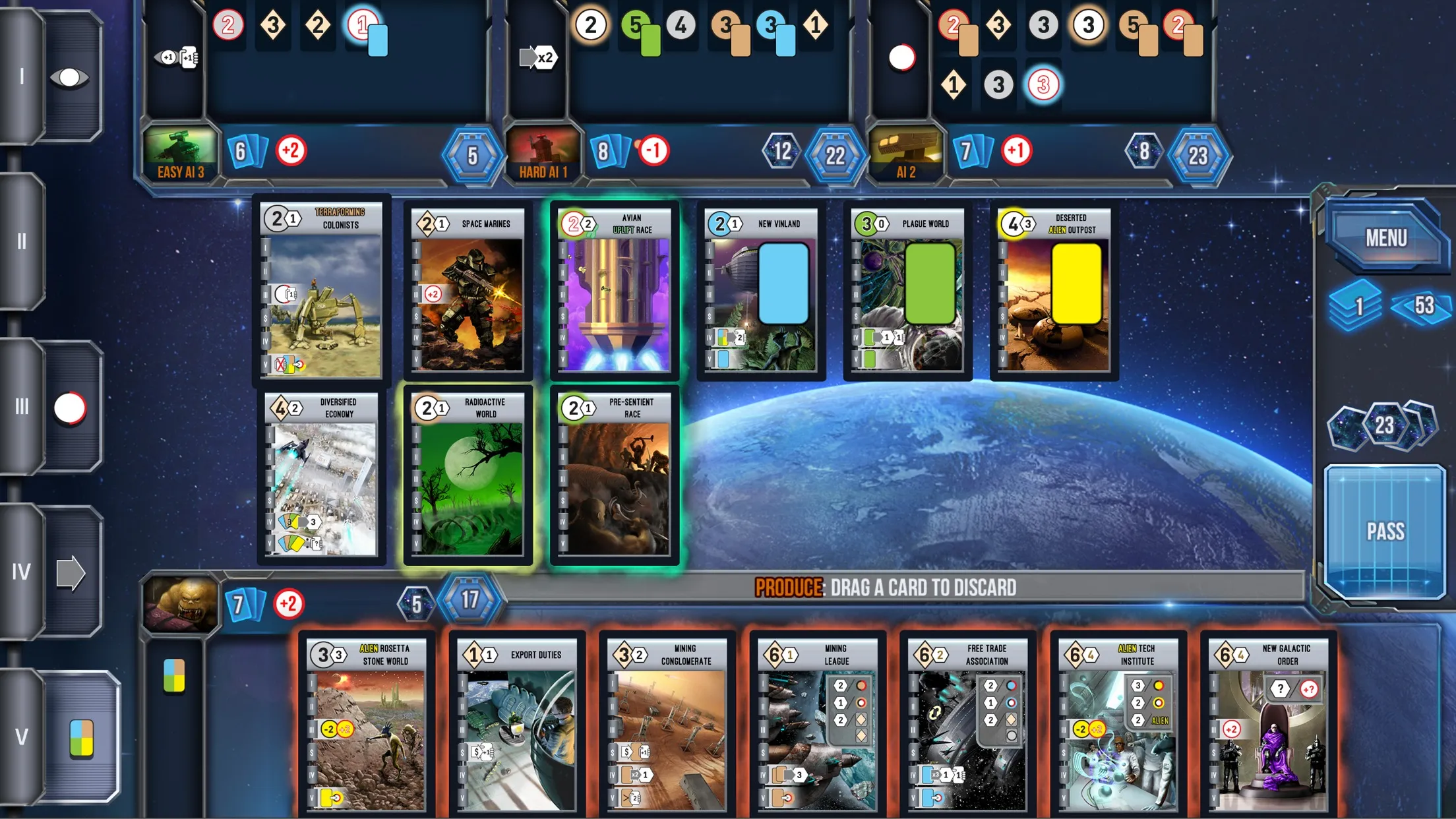 Race for the Galaxy [мод: полная версия] Screenshot 1