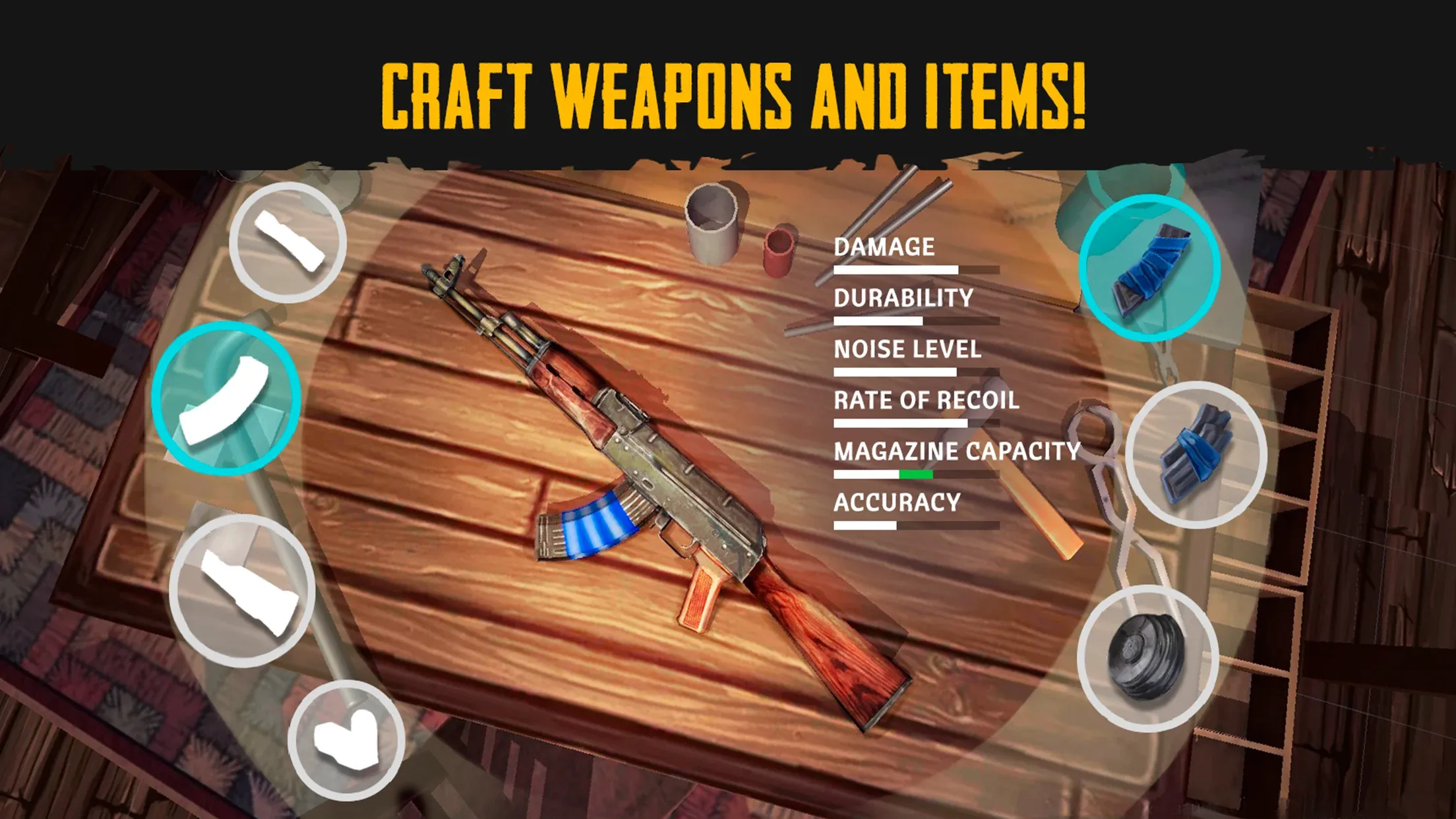 Live or Die: Zombie Survival v0.5.8 APK Мод (Меню, Бесплатный крафт, 1000 уровень, Золото) Screenshot 1 Live or Die: Zombie Survival v0.5.8 APK Мод (Меню, Бесплатный крафт, 1000 уровень, Золото) Screenshot 1