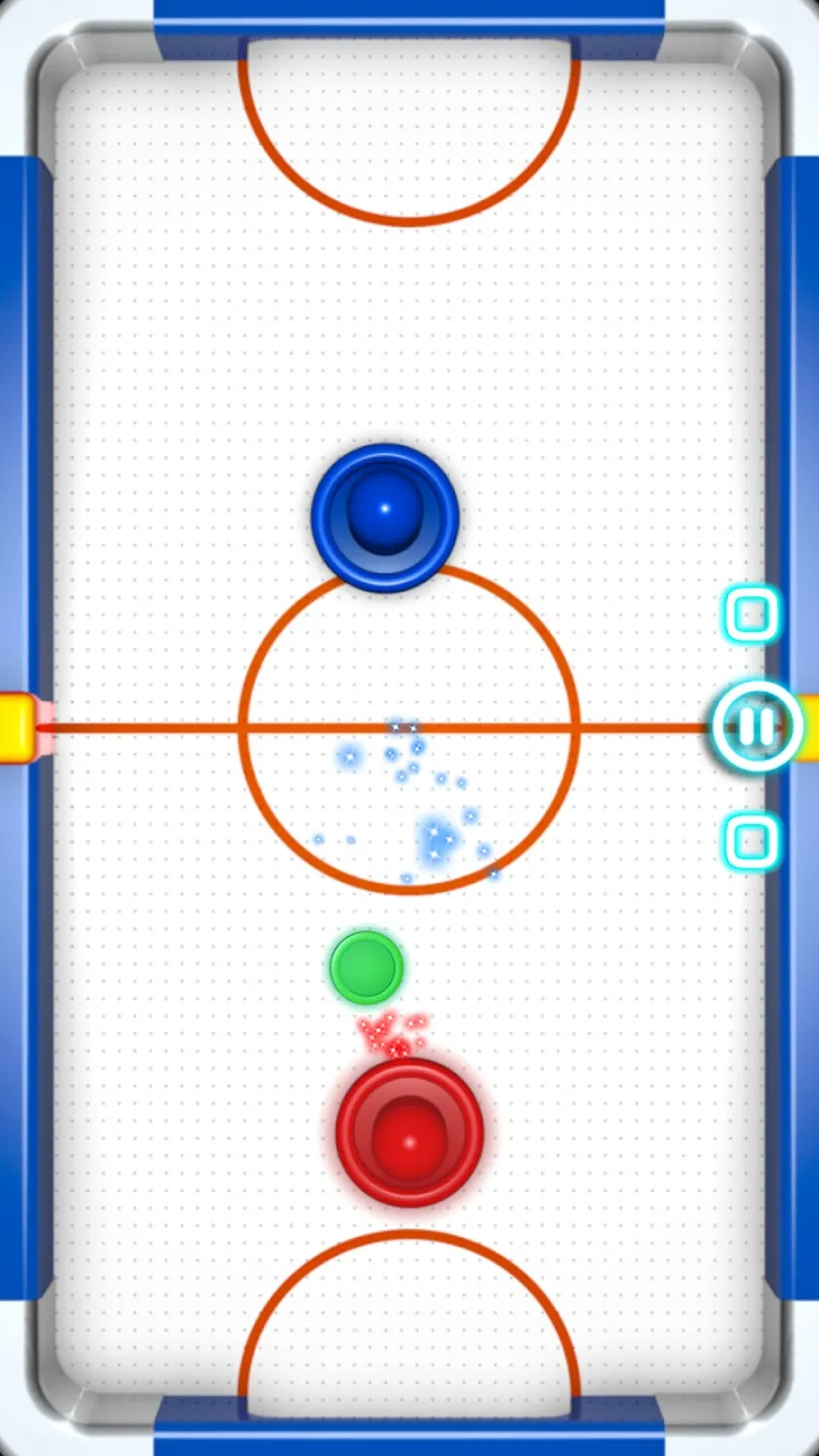 Glow Hockey [мод: без рекламы] Screenshot 2
