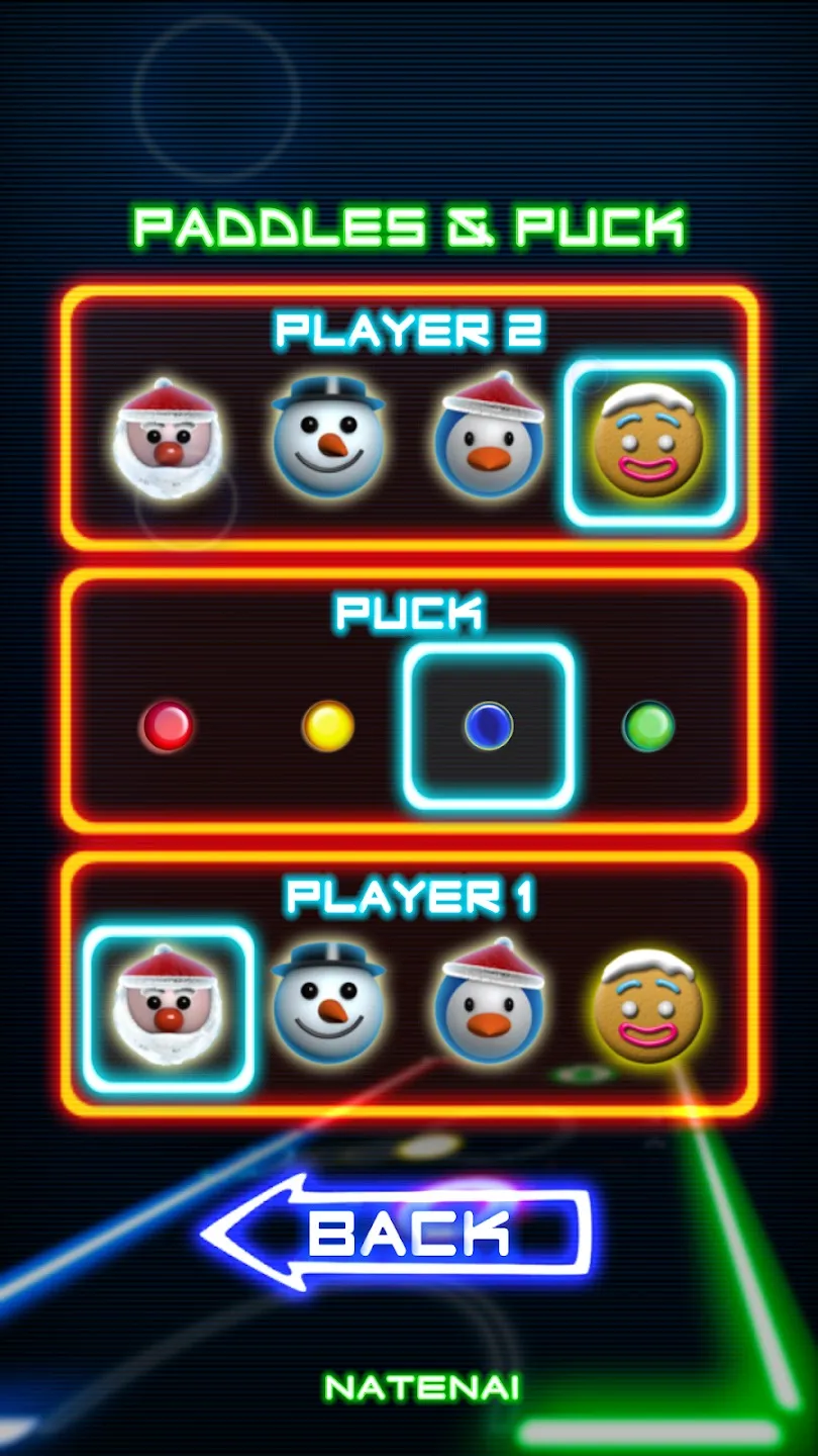 Glow Hockey [мод: без рекламы] Screenshot 4