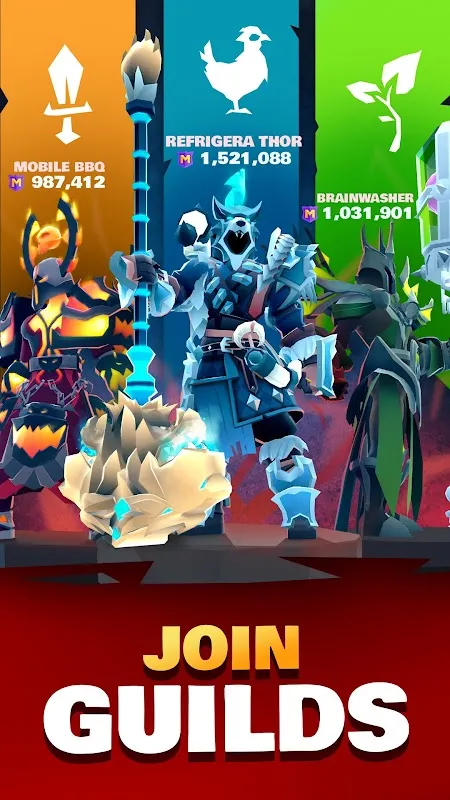 Mighty Quest For Epic Loot RPG v8.2.0 APK Мод (Меню, Множитель урона и защиты) Screenshot 5