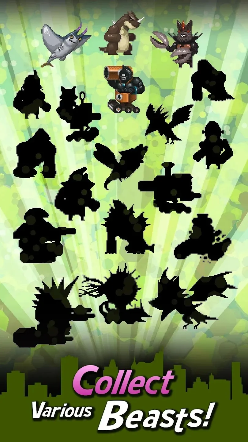 World Beast War – уничтожьте весь мир RPG! [мод: много денег] Screenshot 3