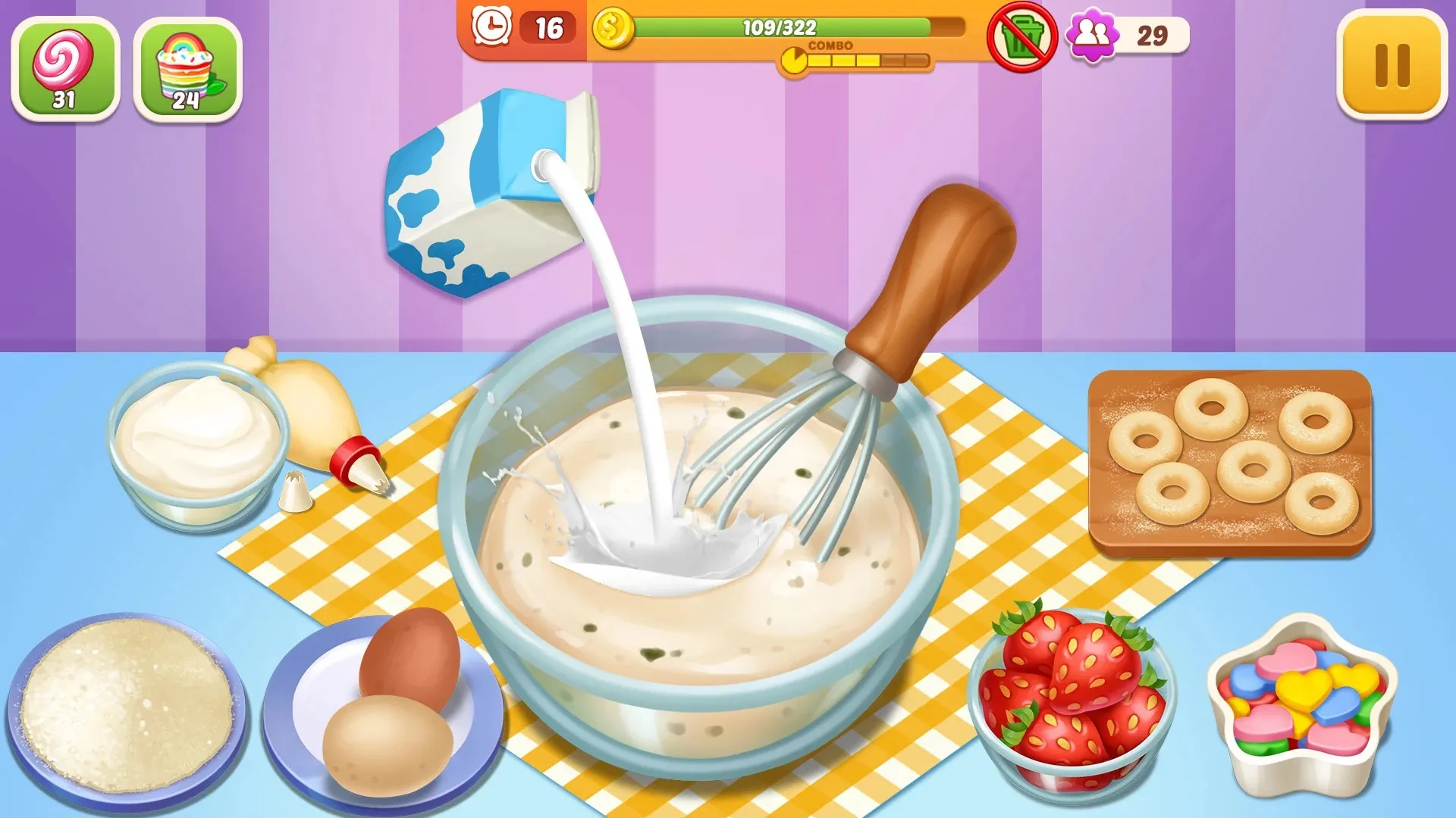 Crazy Kitchen: Cooking Game [мод: много денег] Screenshot 3
