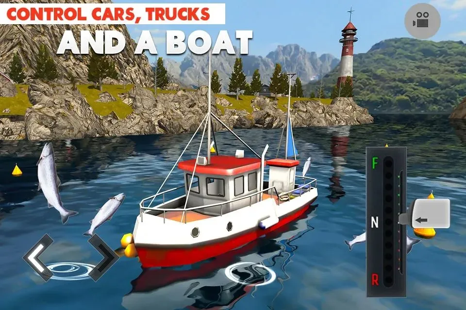 Driving Island: Delivery Quest [мод: много денег] Screenshot 2
