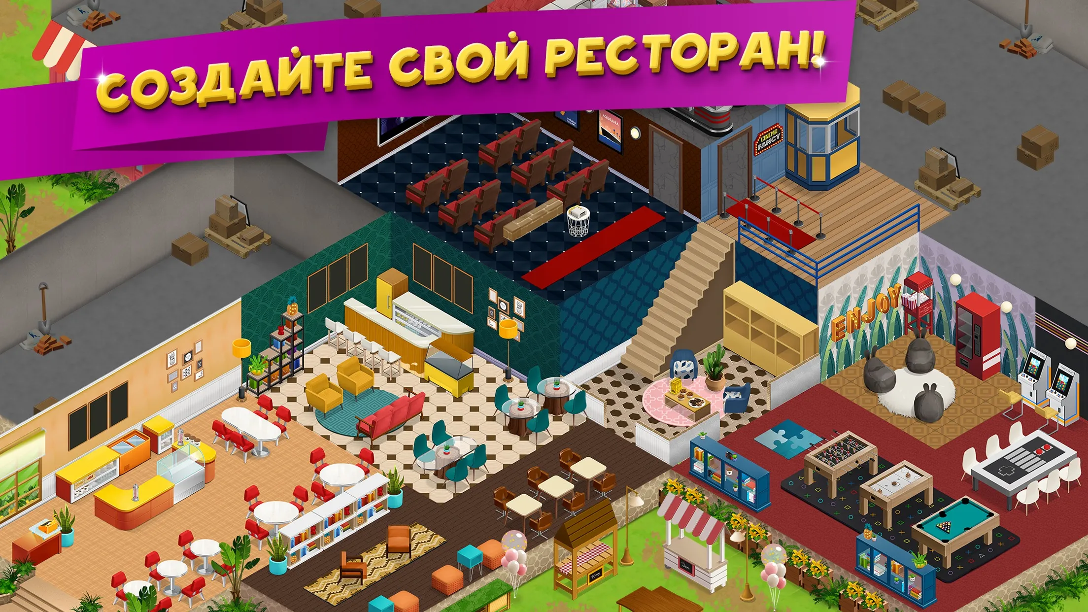 Mansion Cafe: Match Love Story [мод: много денег] Screenshot 2