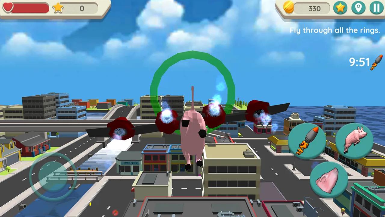 Crazy Pig Simulator v1.060 APK Мод (Много денег) Screenshot 2 Crazy Pig Simulator v1.060 APK Мод (Много денег) Screenshot 2