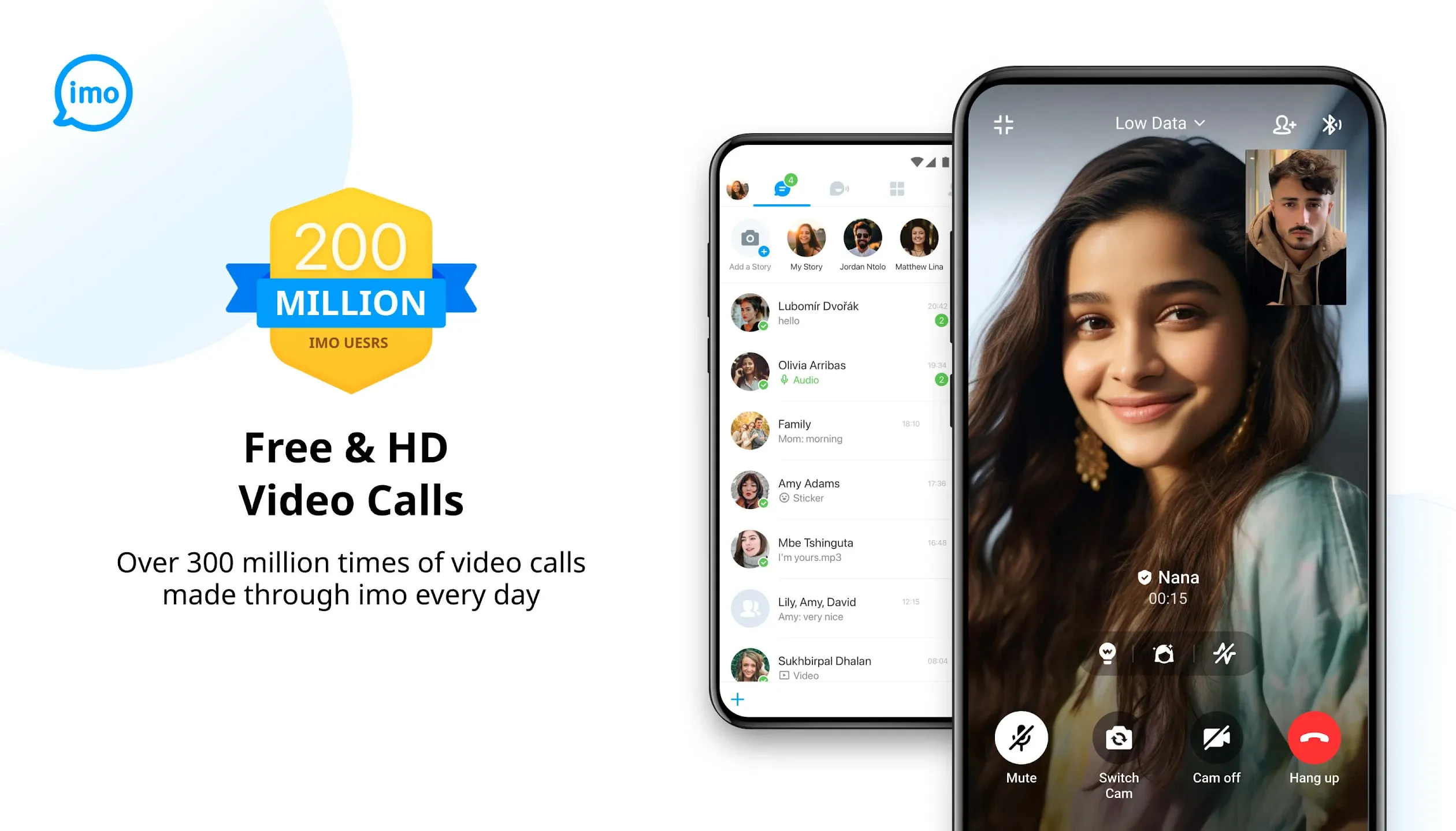 imo HD - Видеовызовы и Чаты v2026.03.1068 APK Screenshot 1