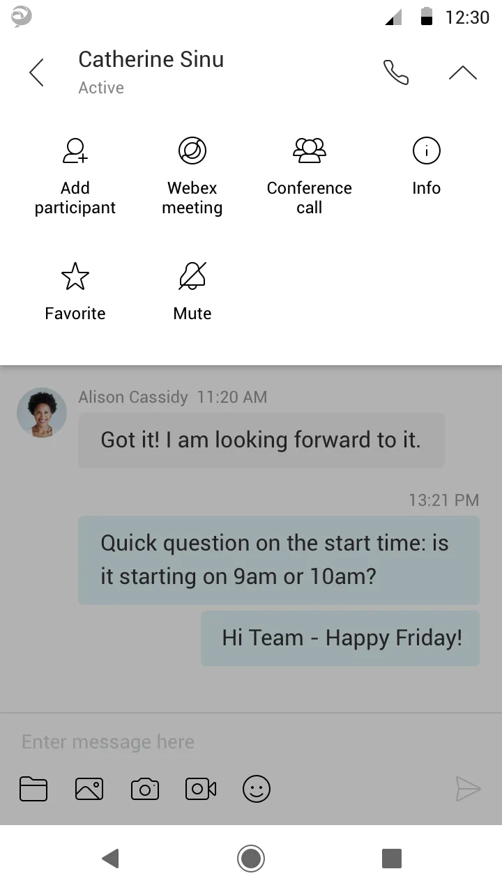 Cisco Jabber Screenshot 4