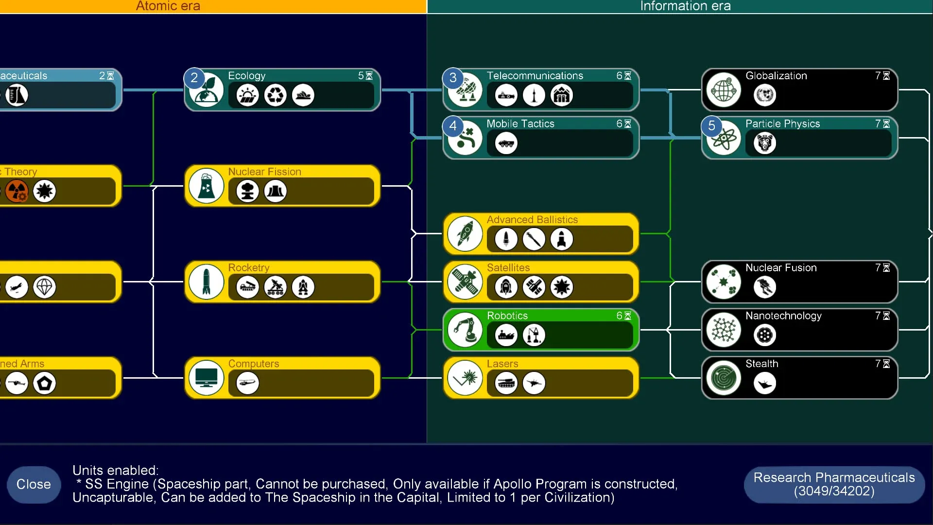Unciv v4.19.6-patch1 APK Мод (Много денег) Screenshot 3