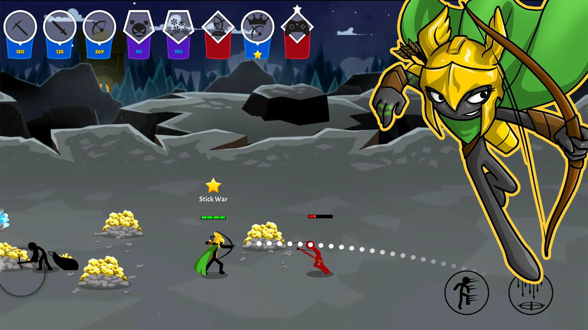 Stick War: Saga (Stick War 3) v2026.5.2752 APK Мод (Много денег) Screenshot 5