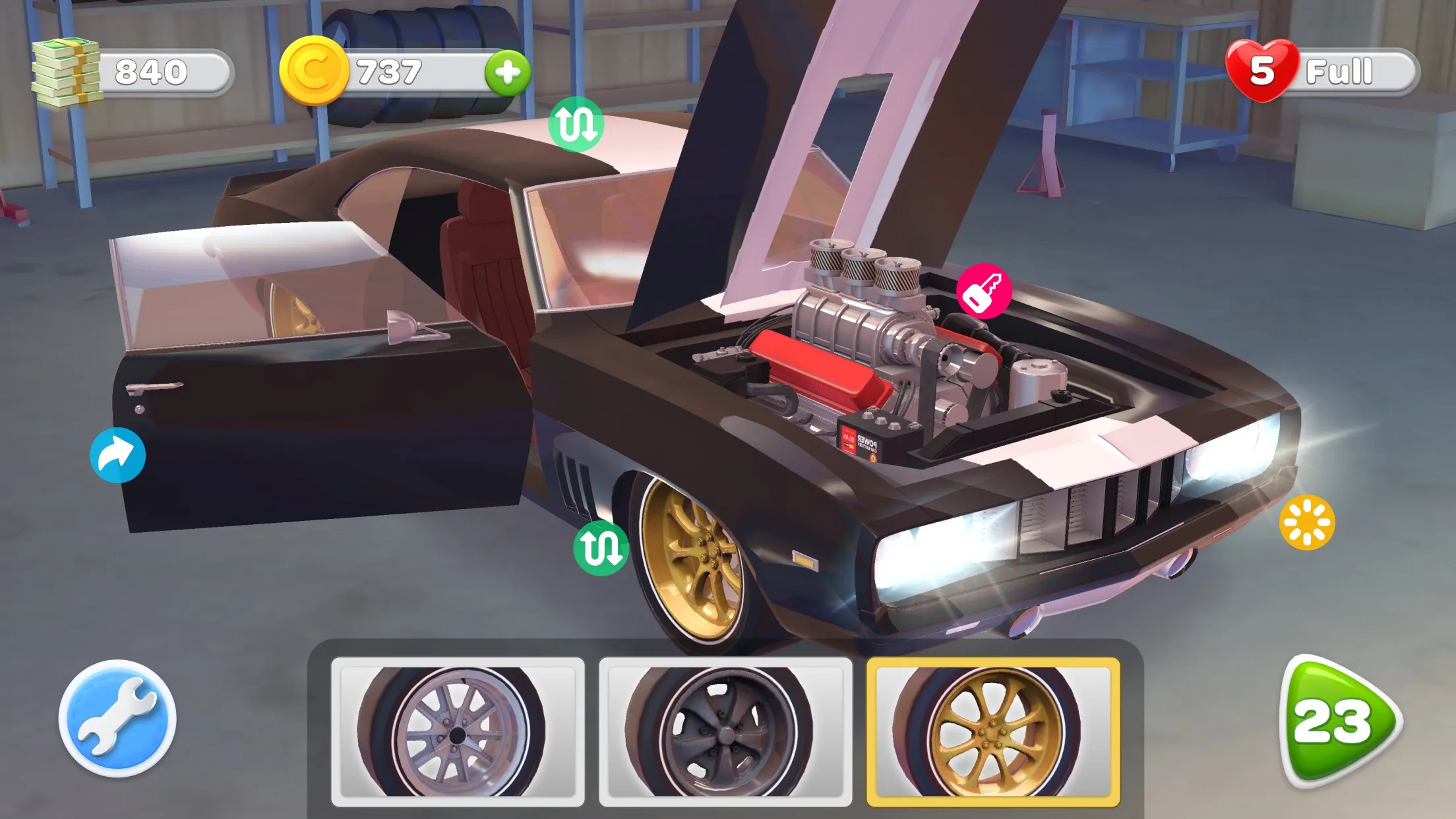 Car Restore - Car Mechanic [мод: много денег] Screenshot 4