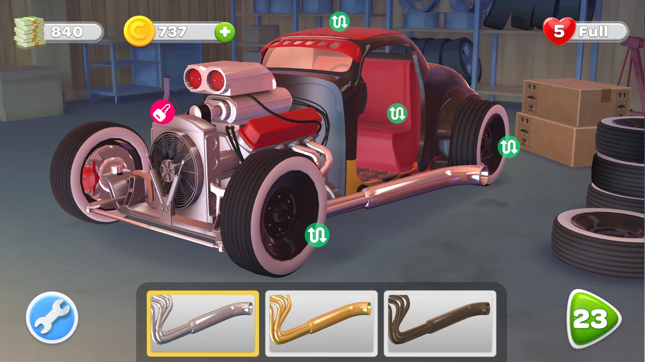 Car Restore - Car Mechanic [мод: много денег] Screenshot 5