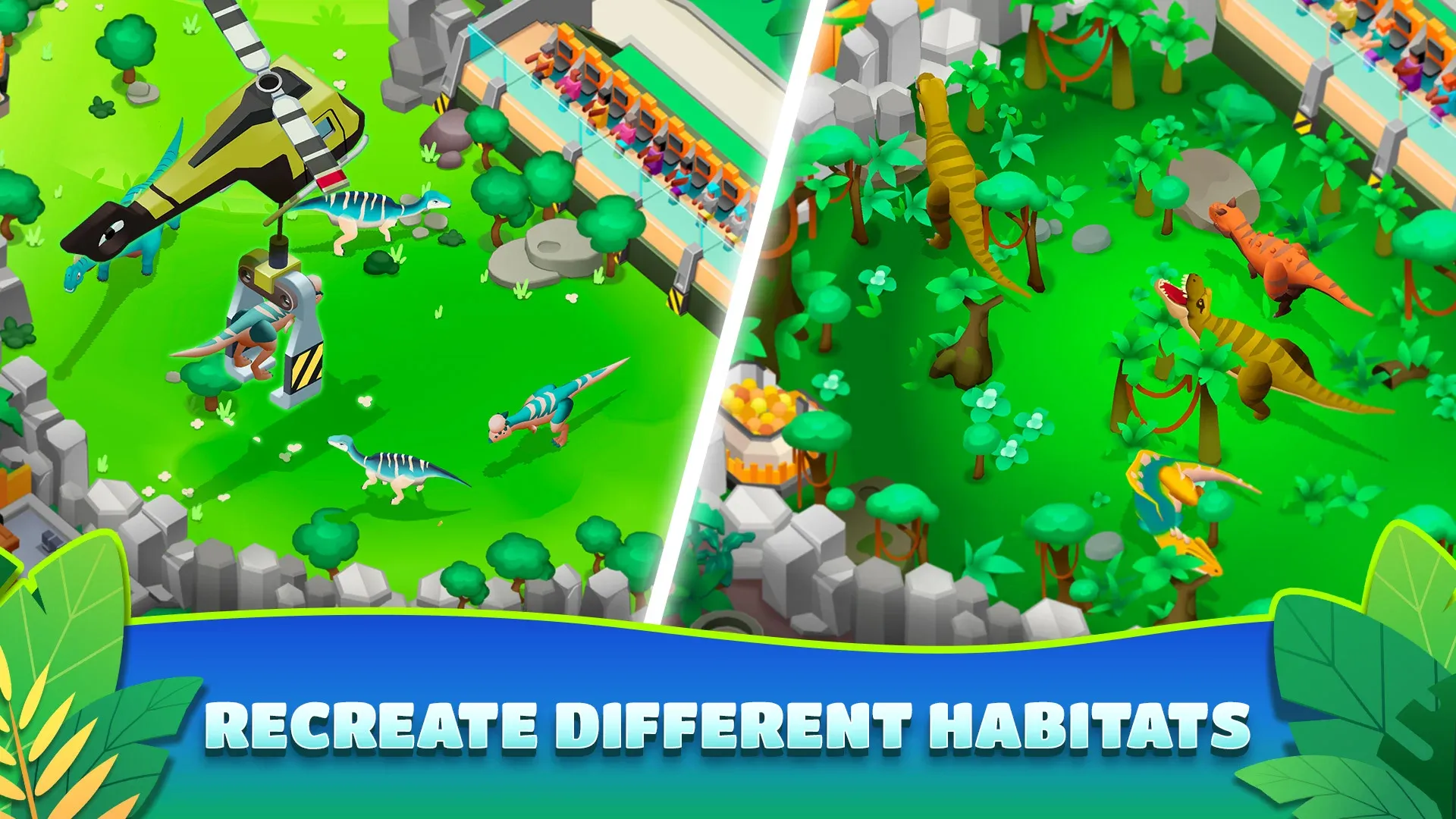 Dinosaur Park: Jurassic Tycoon v2.0.9 APK Мод (Много денег) Screenshot 2 Dinosaur Park: Jurassic Tycoon v2.0.9 APK Мод (Много денег) Screenshot 2