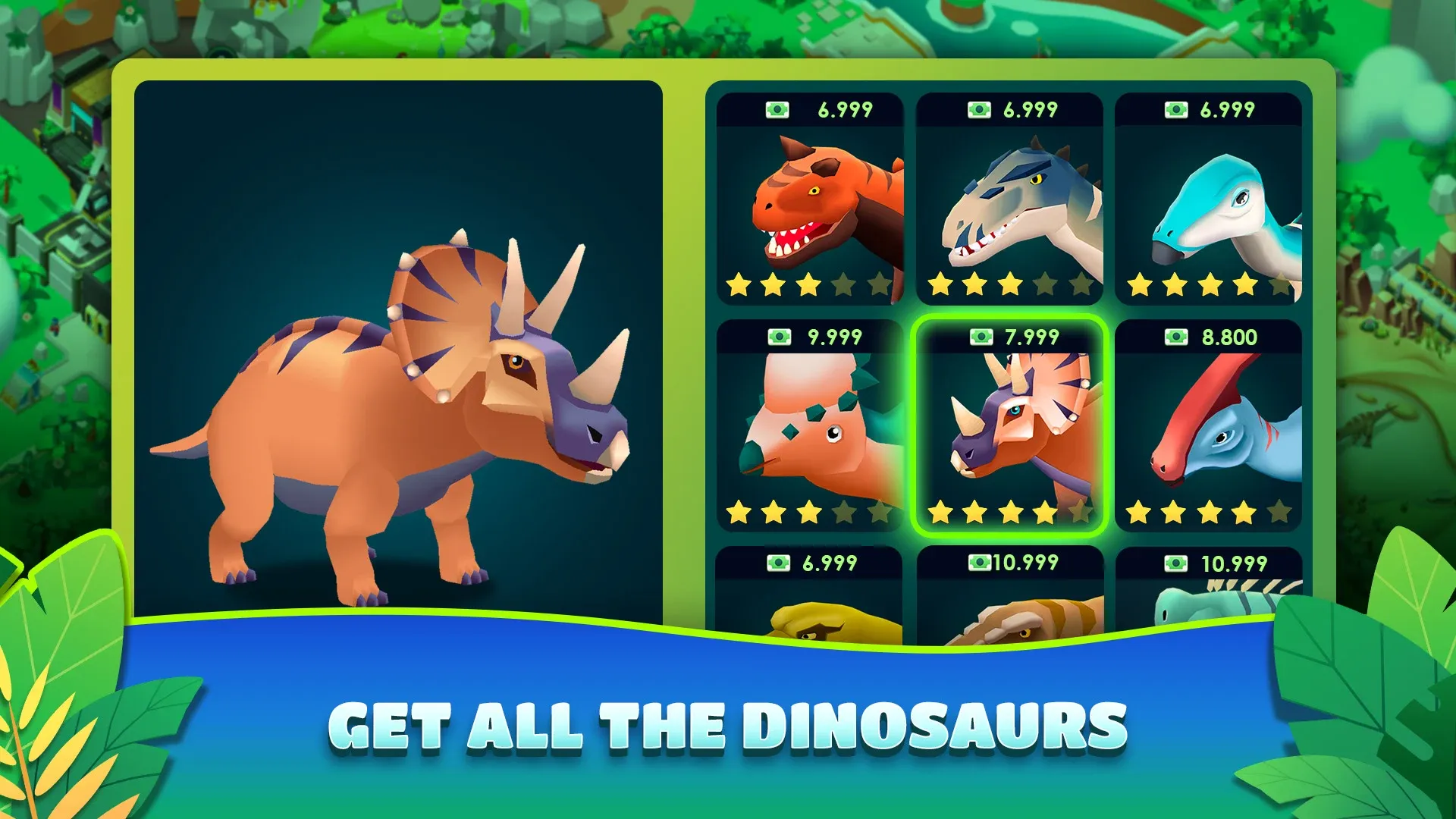 Dinosaur Park: Jurassic Tycoon v2.0.9 APK Мод (Много денег) Screenshot 3 Dinosaur Park: Jurassic Tycoon v2.0.9 APK Мод (Много денег) Screenshot 3