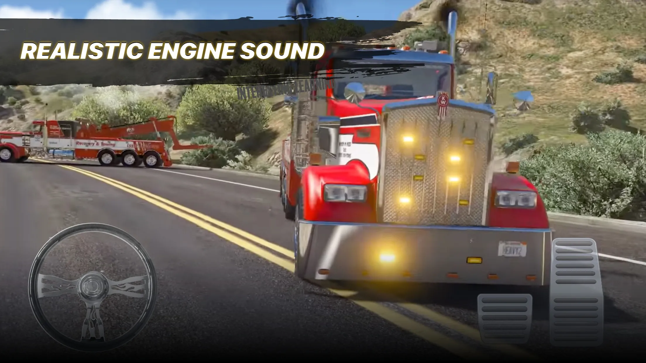 Truck Simulator Games TOW USA [мод: много денег] Screenshot 2