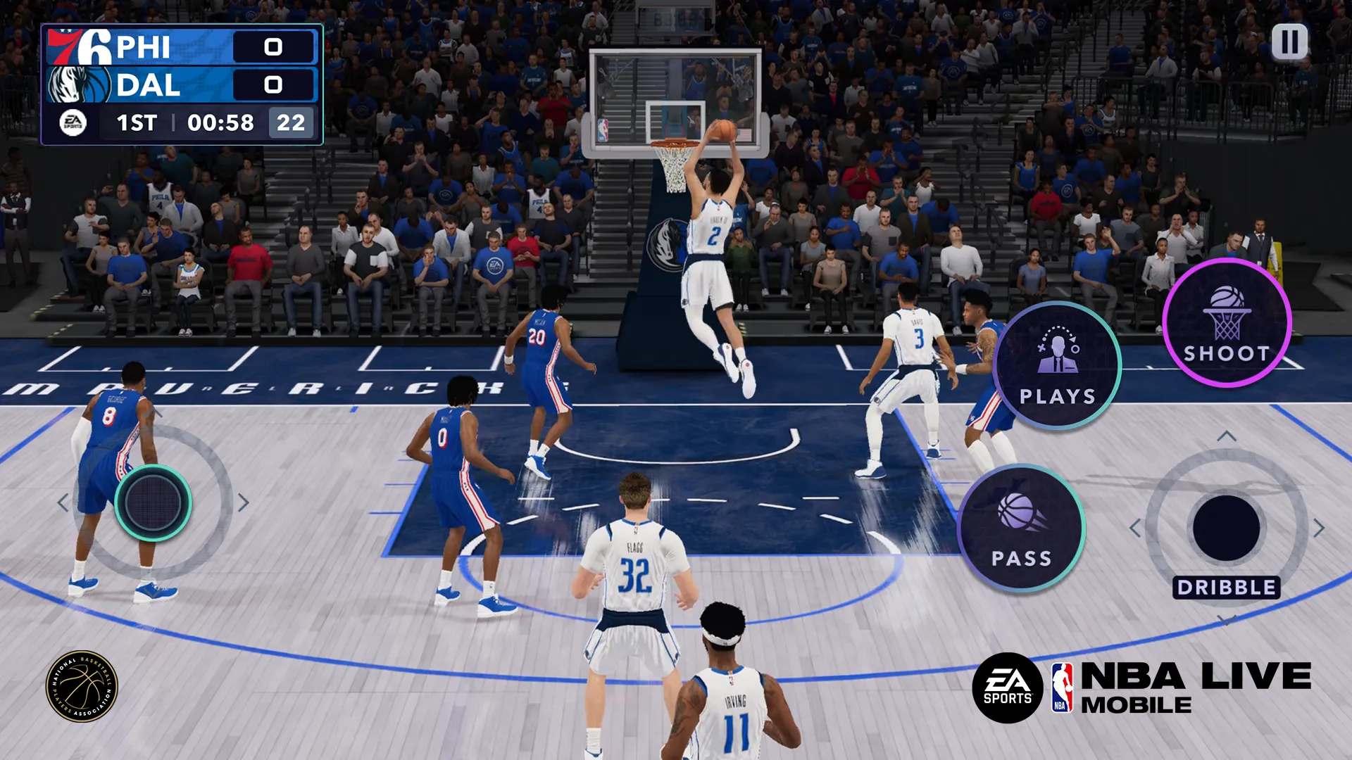 EA SPORTS™ NBA LIVE Mobile v10.01.02 APK Мод (Много денег) Screenshot 1