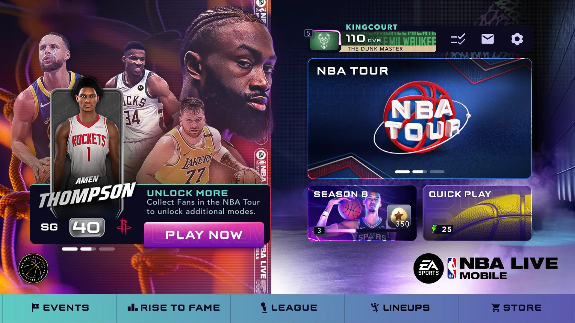 EA SPORTS™ NBA LIVE Mobile v10.01.02 APK Мод (Много денег) Screenshot 5