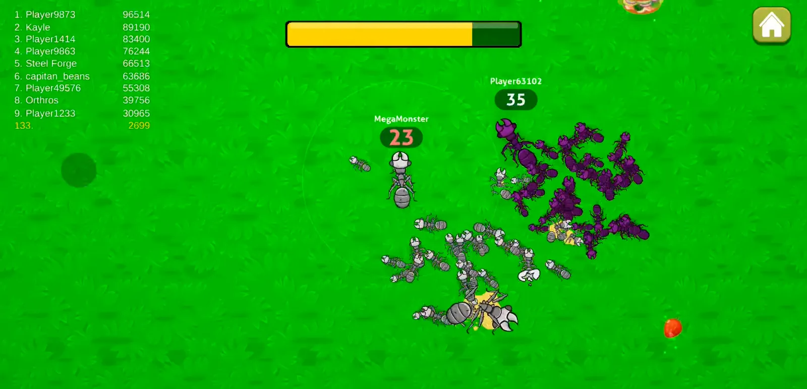 Ants .io - Сетевая Игра v3.072 APK Мод (Много денег) Screenshot 1