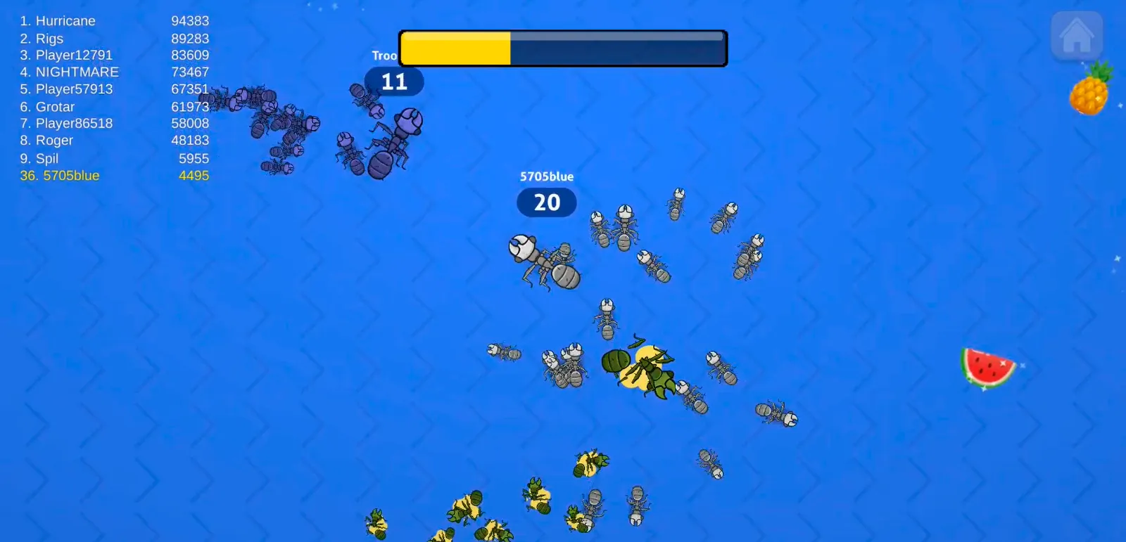 Ants .io - Сетевая Игра v3.072 APK Мод (Много денег) Screenshot 3
