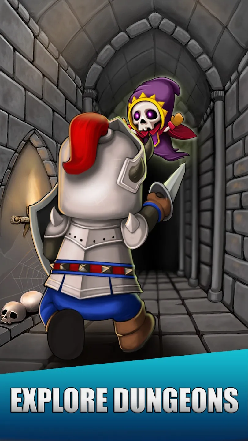 Dungeon Knights [мод: много денег] Screenshot 1