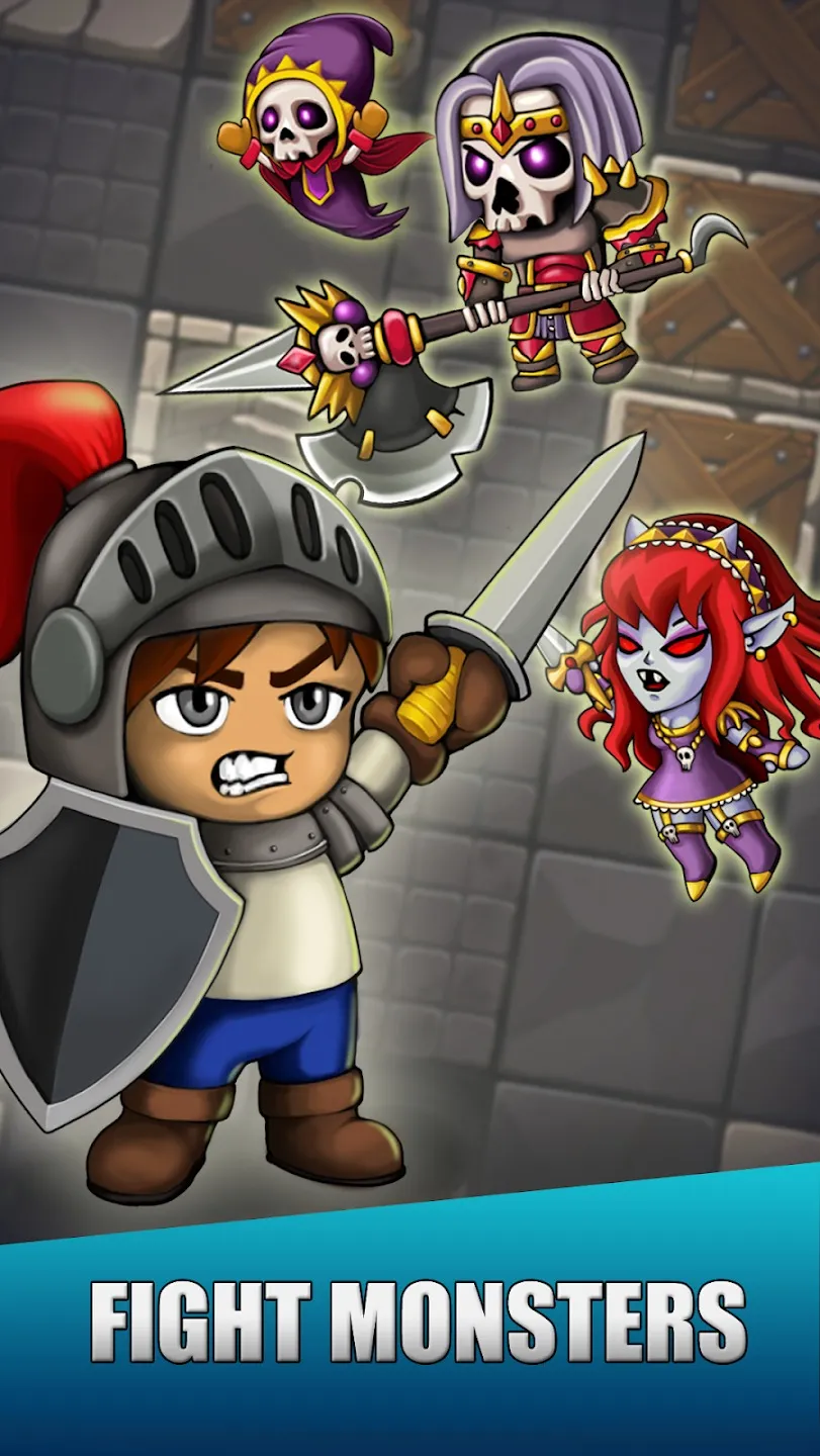 Dungeon Knights [мод: много денег] Screenshot 2