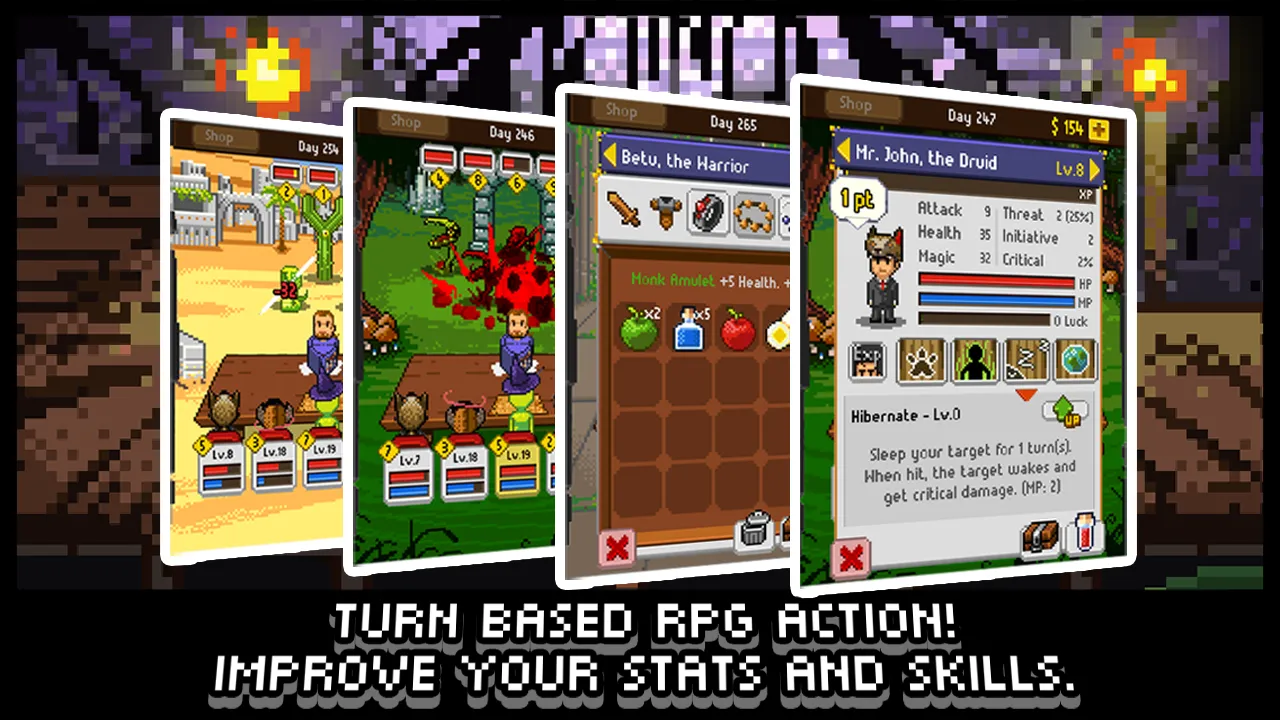 Knights of Pen & Paper +1 v2.35 APK Мод (Полная версия) Screenshot 4