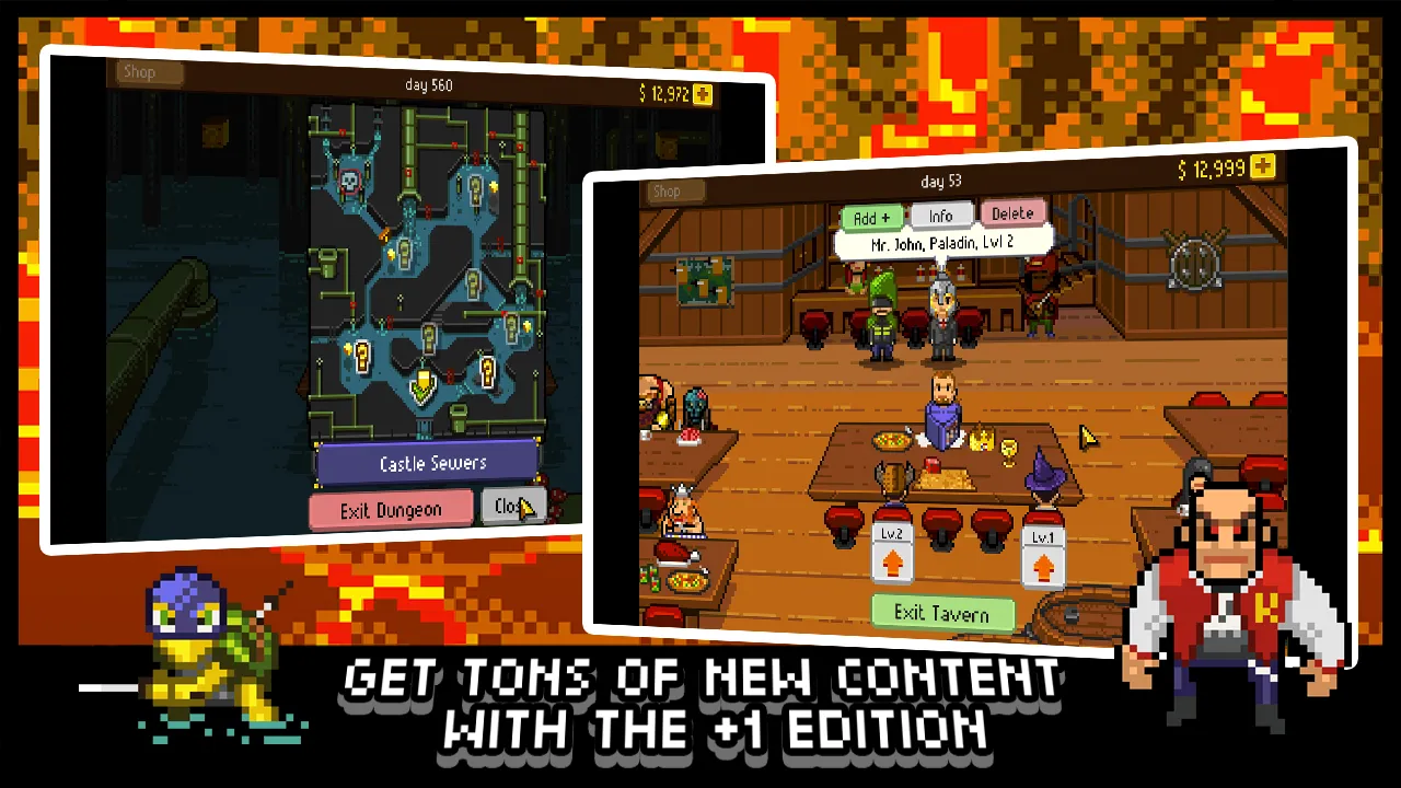 Knights of Pen & Paper +1 v2.35 APK Мод (Полная версия) Screenshot 5