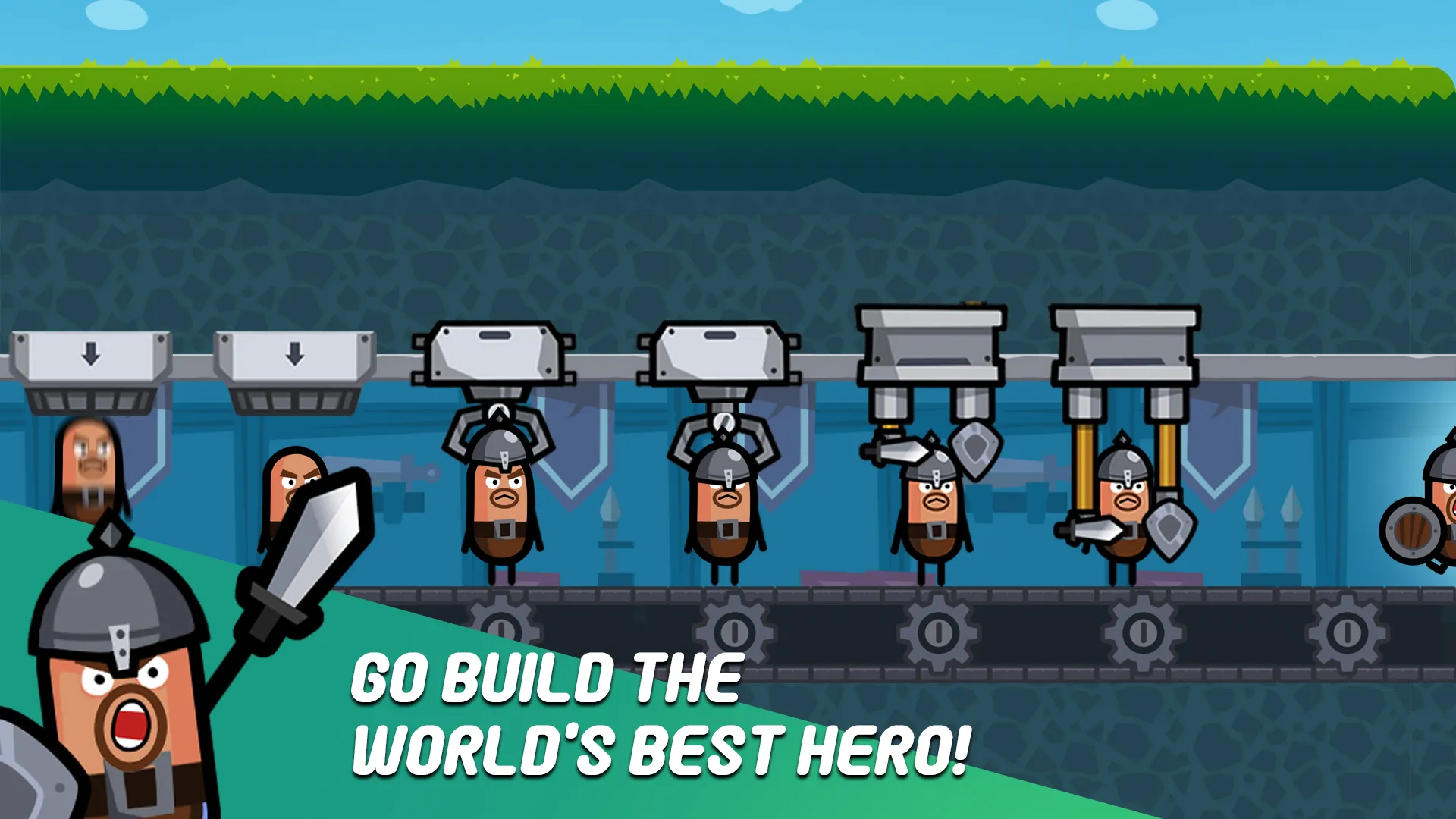 Hero Factory v3.1.41 APK Мод (Меню, Режим бога) Screenshot 1