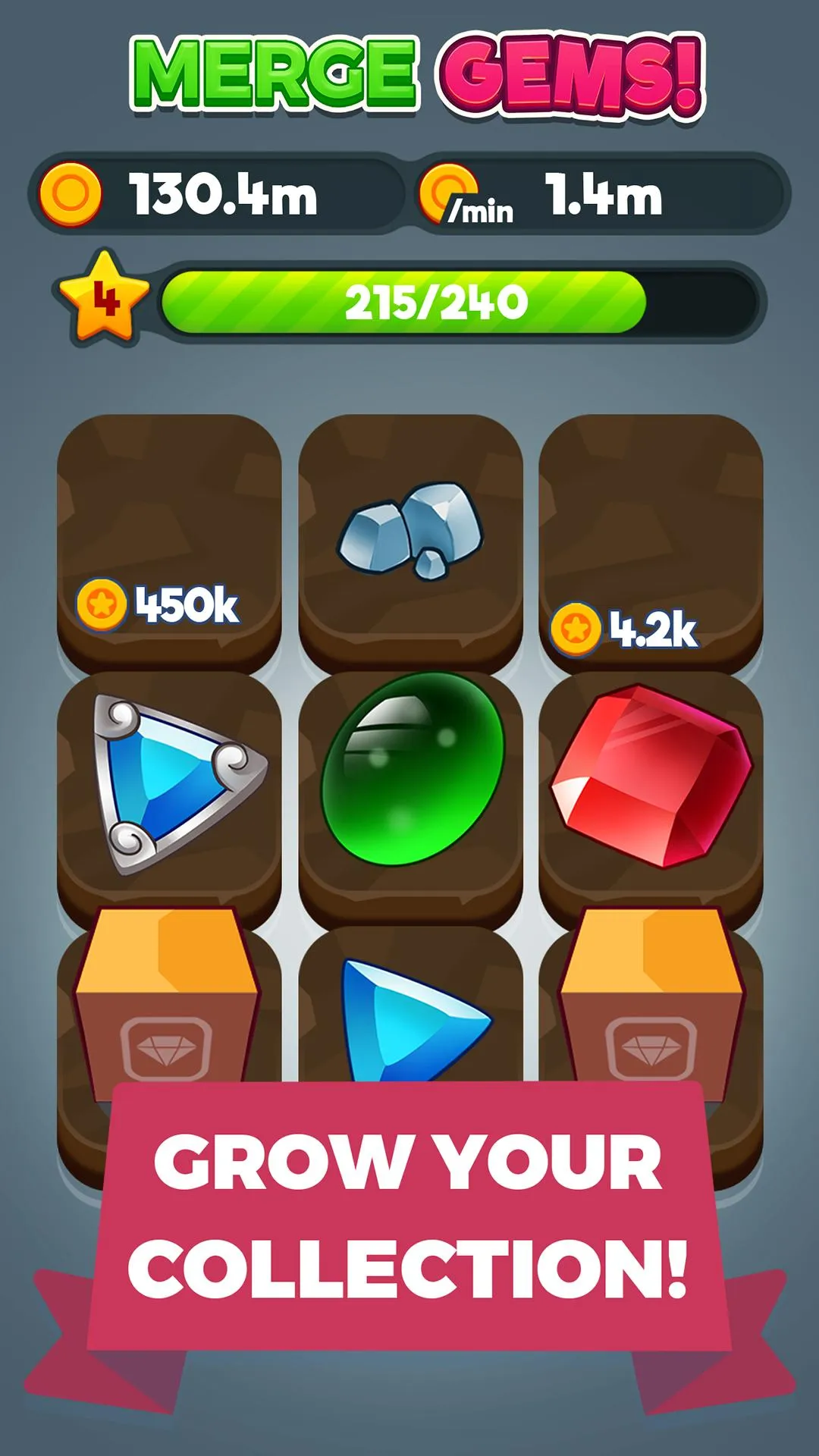 Merge Gems! v4.10.5 APK Мод (Много ресурсов) Screenshot 5