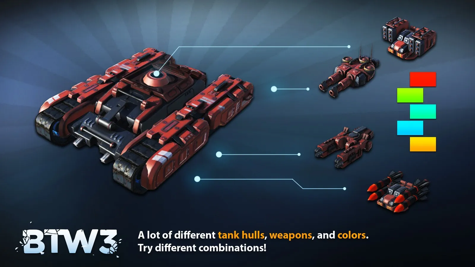 Block Tank Wars 3: Танк Шутер [мод: много денег] Screenshot 4