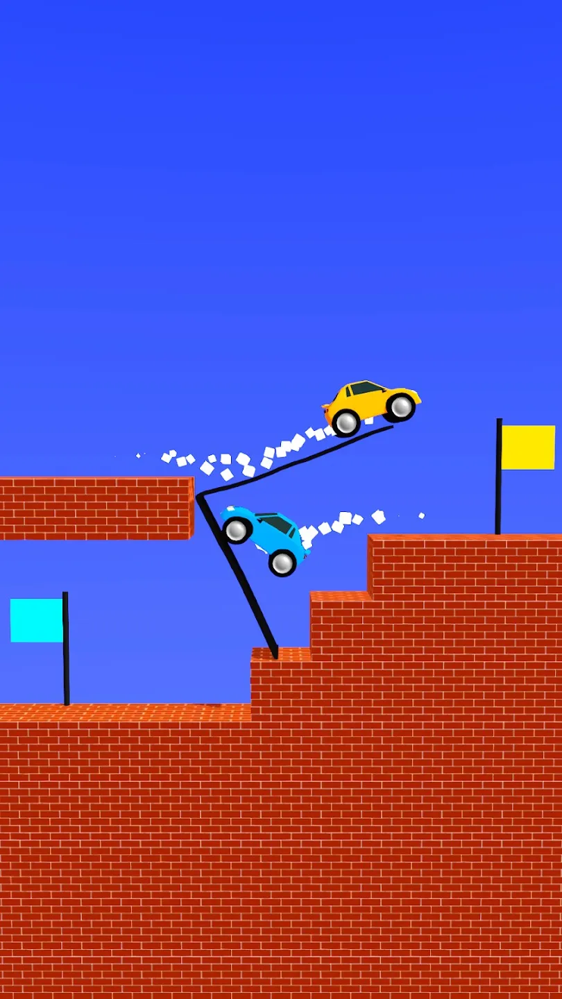 Draw Bridge [мод: много денег] Screenshot 3