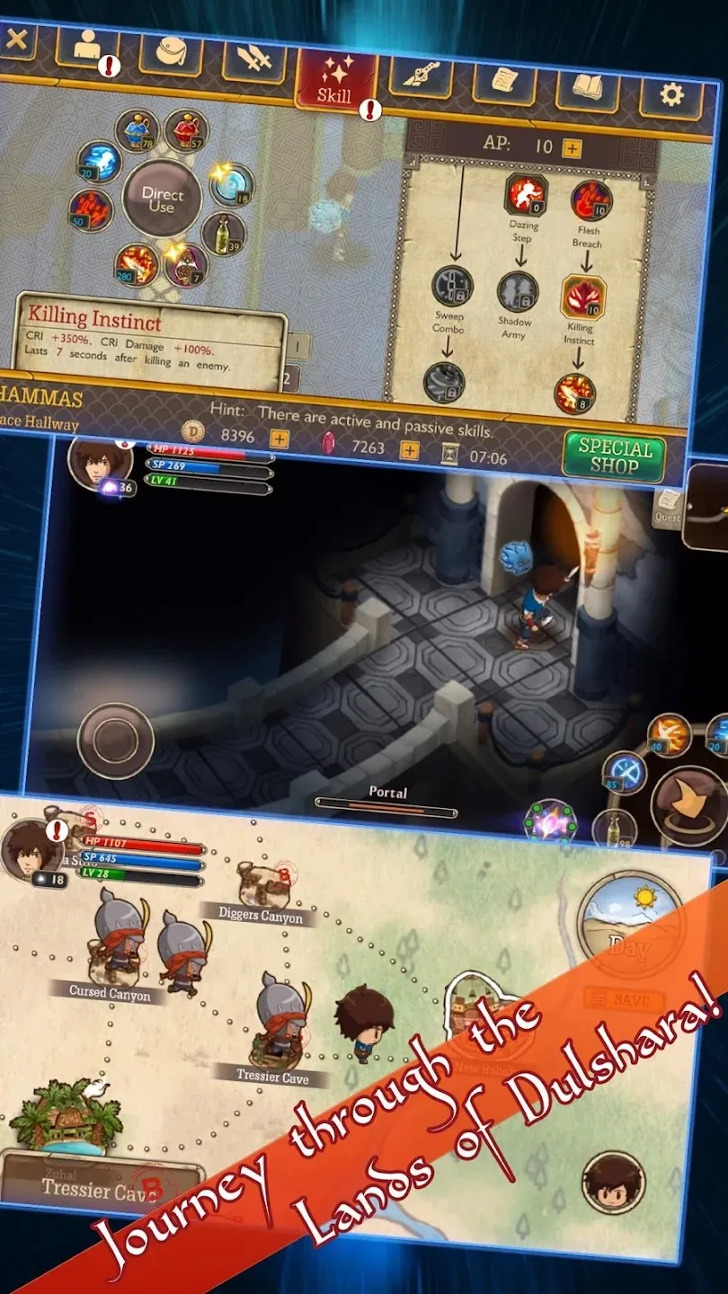 RPG Djinn Caster [мод: бесплатные покупки] Screenshot 5