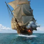Скачать Dragon Sails: Battleship War [мод: много денег] на Андроид