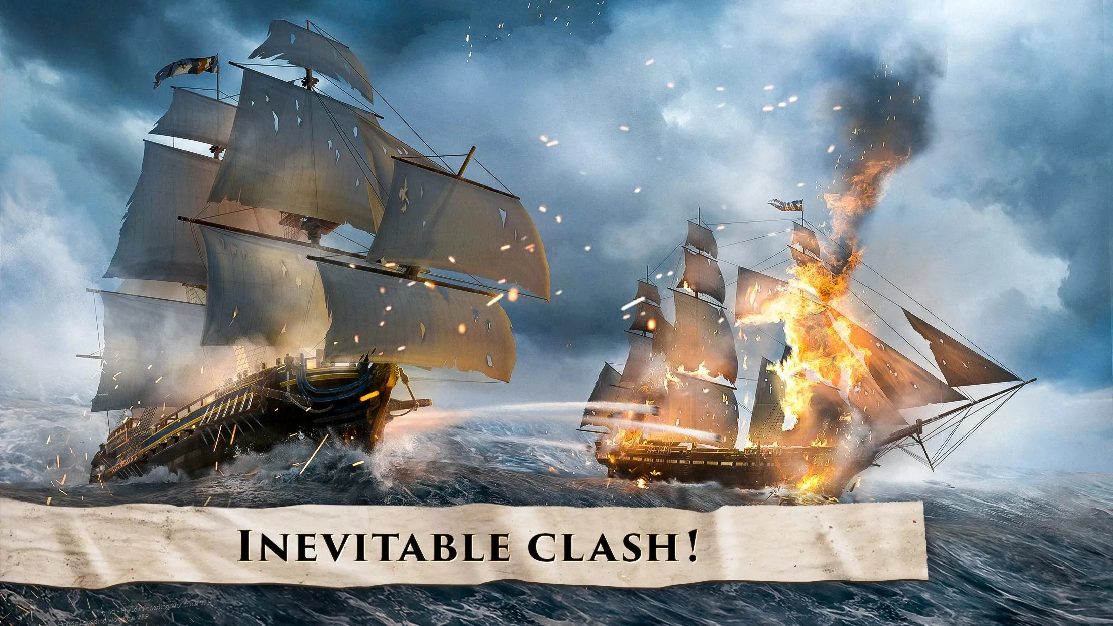 Dragon Sails: Battleship War [мод: много денег] Screenshot 1